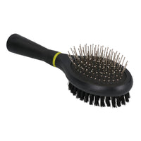 Kit de toilettage pour chiots : brosse à paume, brosse à picots et peigne anti-puces