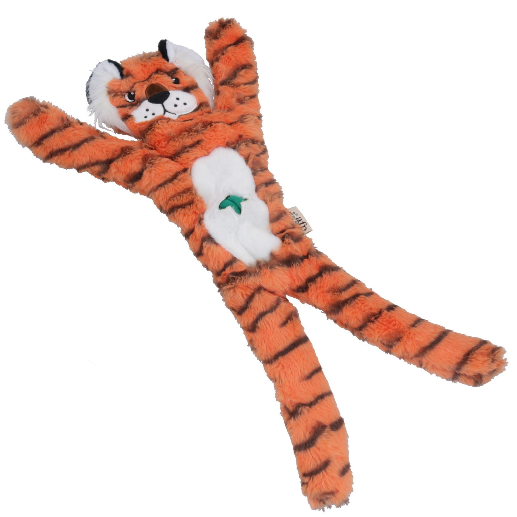 Durable Soft Safari Jungle Tiger Internal Knotted Rope Play Toy Dog Toy Gift