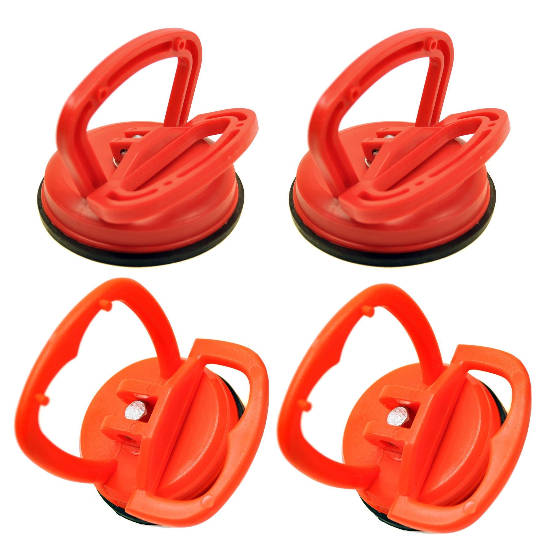 Car Panel Dent Puller Carrying Cup Small Large (4 pack) Suction Cups TE214/215