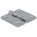 Polished Door Butt Hinge Stainless Steel 50mm x 50mm 316 Marine Cabin