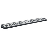 Naughty Corner Cast Iron Sign Plaque Wall Door Fence Gate Post House Garden