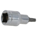 Douille étoile mâle Torx T30, entraînement 1/2", standard, interne, acier au chrome vanadium