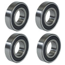 Metric Sealed Ball Bearings For Trailer Hubs Axles Units ID30mm x OD62mm x W16