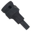 T50 x 53mm 1/2" Drive Short Impact Impacted Torx / Star Male Socket