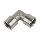 Elbow 90° Angle Fitting Female to Female 1/8" / 1/4" / 3/8" Air Line