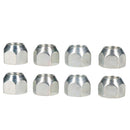 1/2" UNF Conical Wheel Nuts Nut Pack of 8 for Trailer Caravan Suspension Hubs