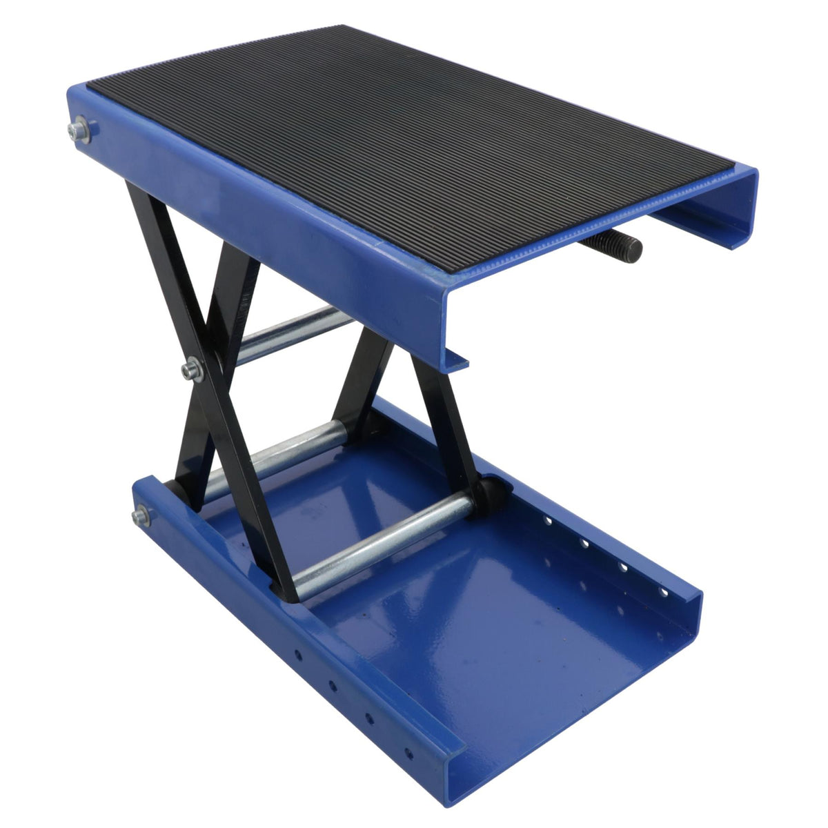 Motorbike Motorcycle Scissor Lift Bench Jack Stand Paddock Hoist 500kg Capacity
