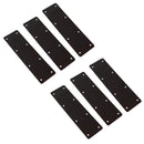 Large Internal Sleeper Straight Support Plate 100mm x 350mm Powder Coated