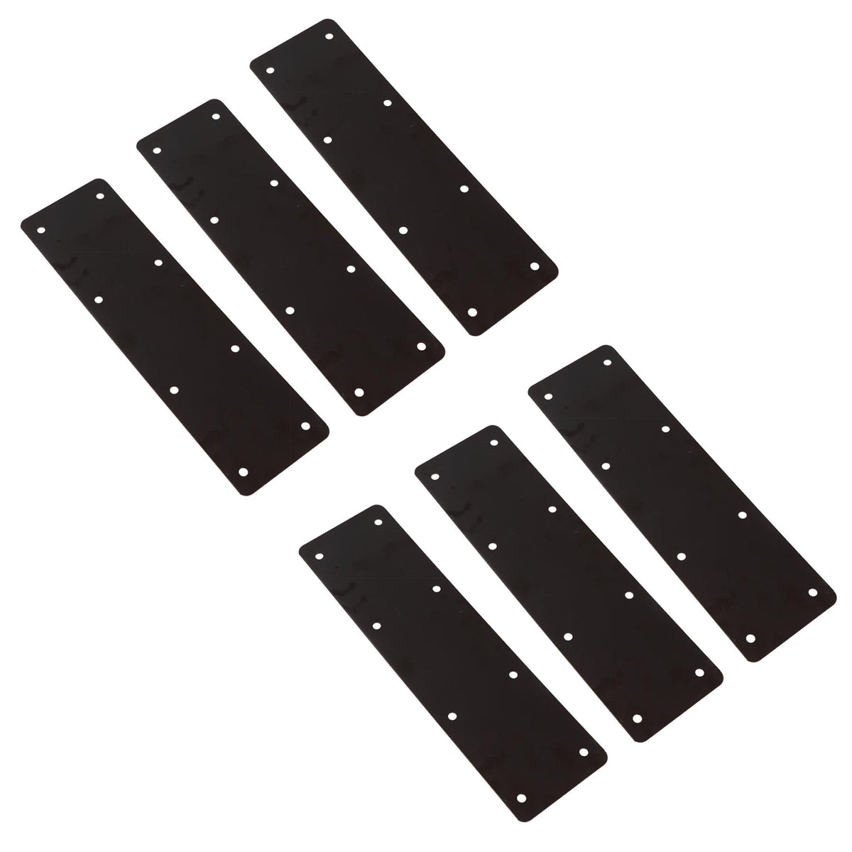Large Internal Sleeper Straight Support Plate 100mm x 350mm Powder Coated
