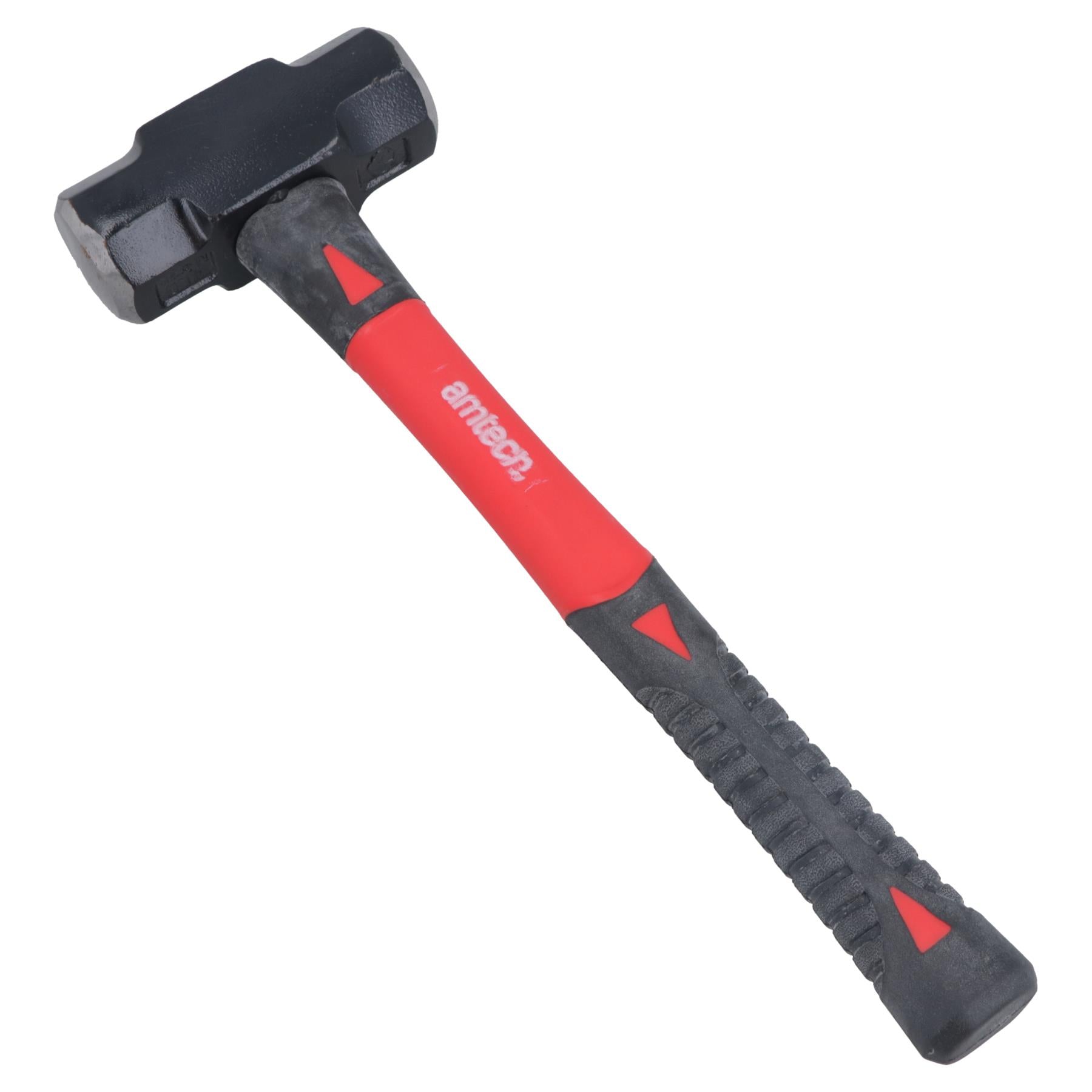 Marteau à double face 4 lb 1,8 kg avec manche en caoutchouc et fibre de verre TPR