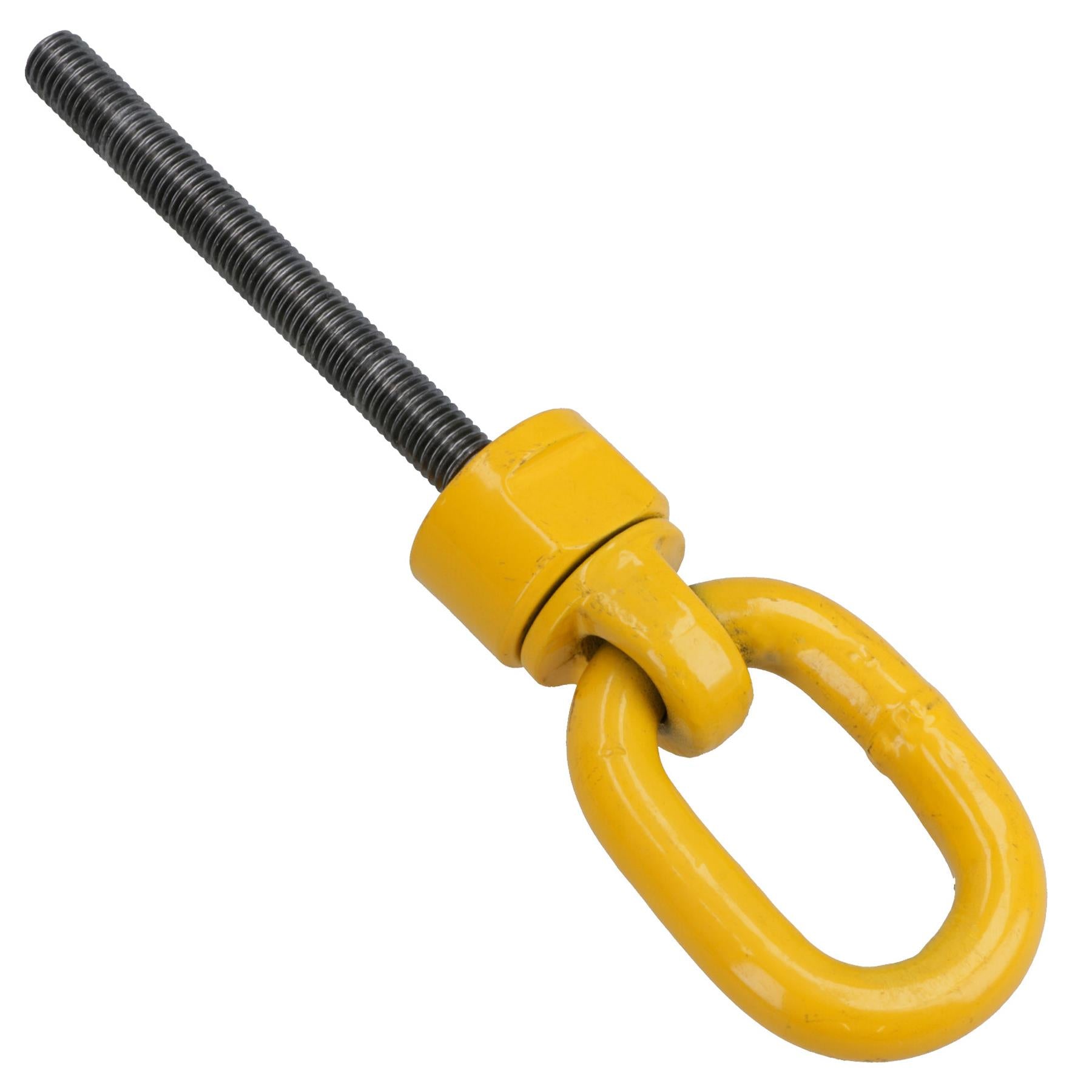 M10 x 90mm Swivel Rotating Lifting Point Eye Bolt Ring 0.5t Capacity