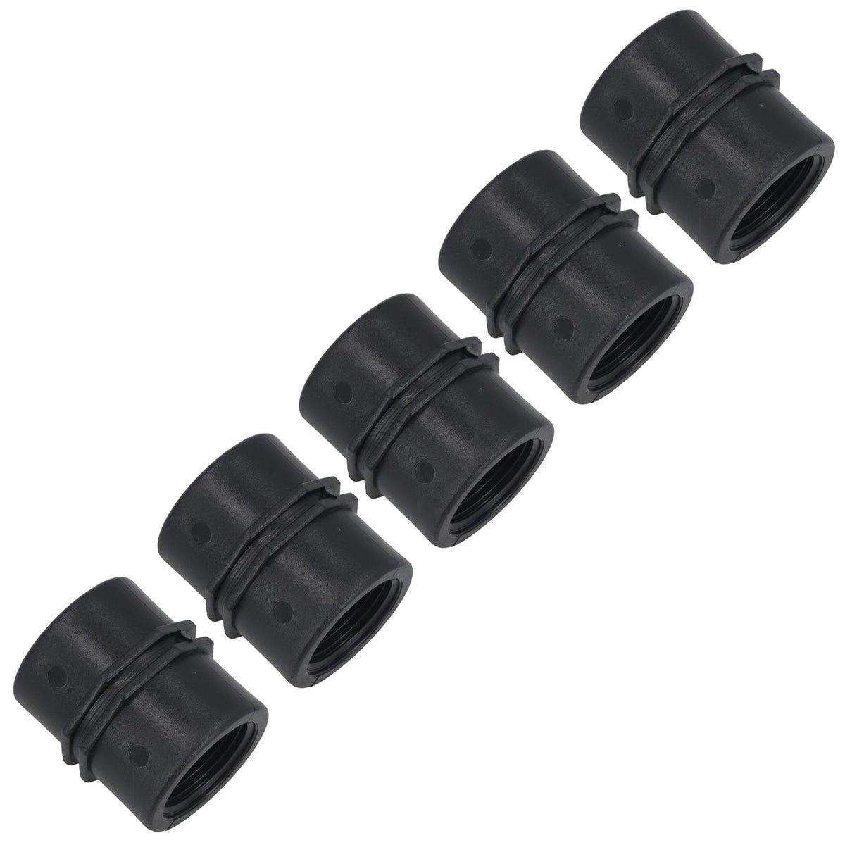 Polypropylene PP Female Threaded Pipe Fitting Sockets 1in – 1in BSP