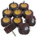 60mm 40 Grit Abrasive Flap Wheel Discs Sanding Rust Removal 6mm Shank
