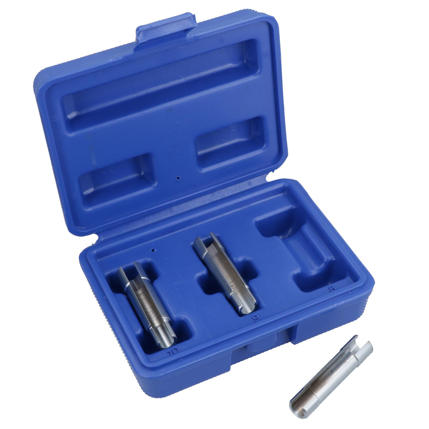 Glow Plug Sockets Suitable For Cable Restricted Access 8mm 9mm 10mm 3pc