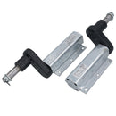 550kg Trailer Suspension Units Extended Stub Axles With 4in PCD Hubs Pair