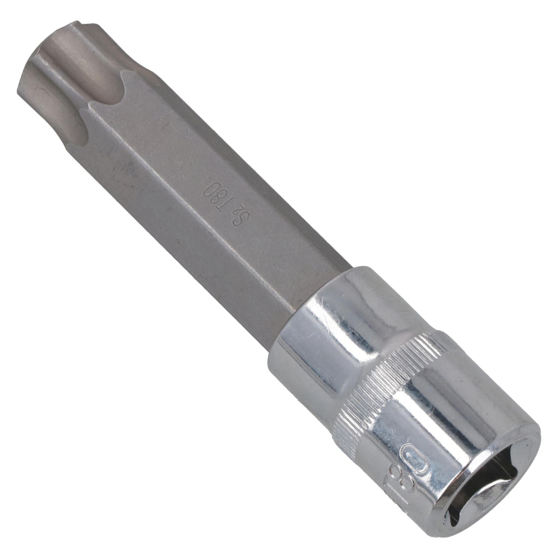 T80 x 100mm 1/2" Drive Torx Star Socket Male Long Reach T-Star AU637