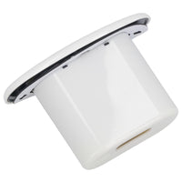 Marine Boat Horn Concealed Compact Electric 12v Flush Fit 107db White Yacht