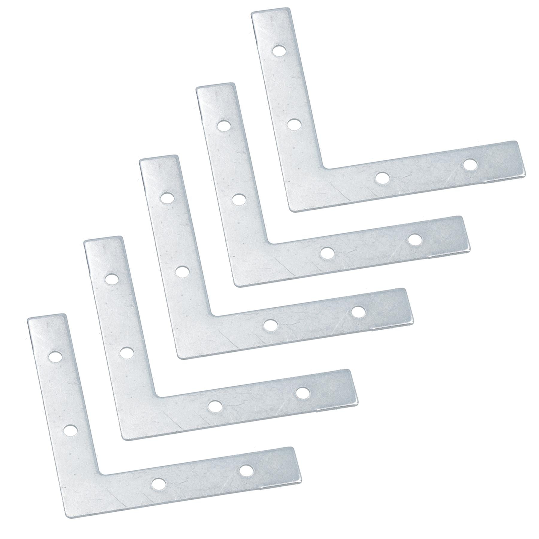 75mm (3in.) Corner Mending Plate Angle Bracket L Shape Reinforcing Repairing