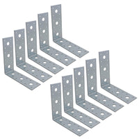 Timber Joist Angle Bracket Fastening Plate Galvanised Steel 150 x 150 x 50mm
