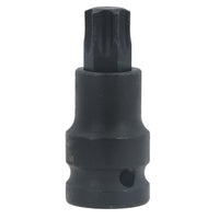 T60 Kurze (53 mm) + Lange (78 mm) Torx-Stern-Steckschlüsseleinsätze mit 1/2-Zoll-Antrieb