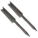 Garden Triple Sleeper Corner Support Stake Spike Stainless Steel 930mm