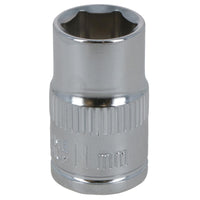 11mm 3/8" Drive Shallow Metric Socket Single Hex / 6 sided Bergen