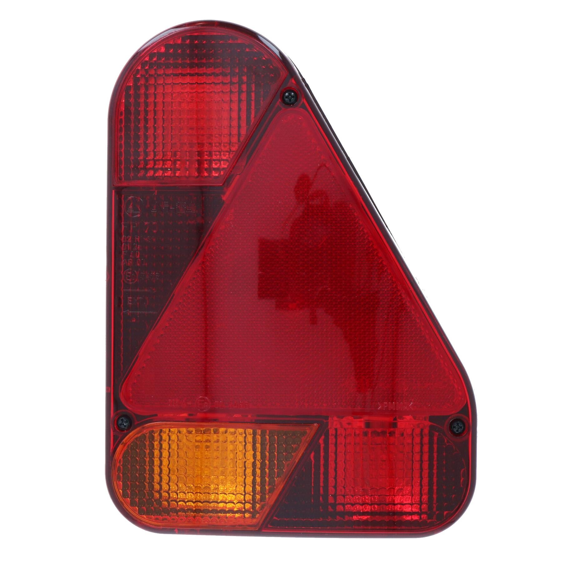 Trailer Light AJBA Right Hand with Radex Connectors Vertical Combination Lamp