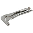 Long Nose Locking Pliers Mole Grips with 90 Degree Angled Head 10 inch