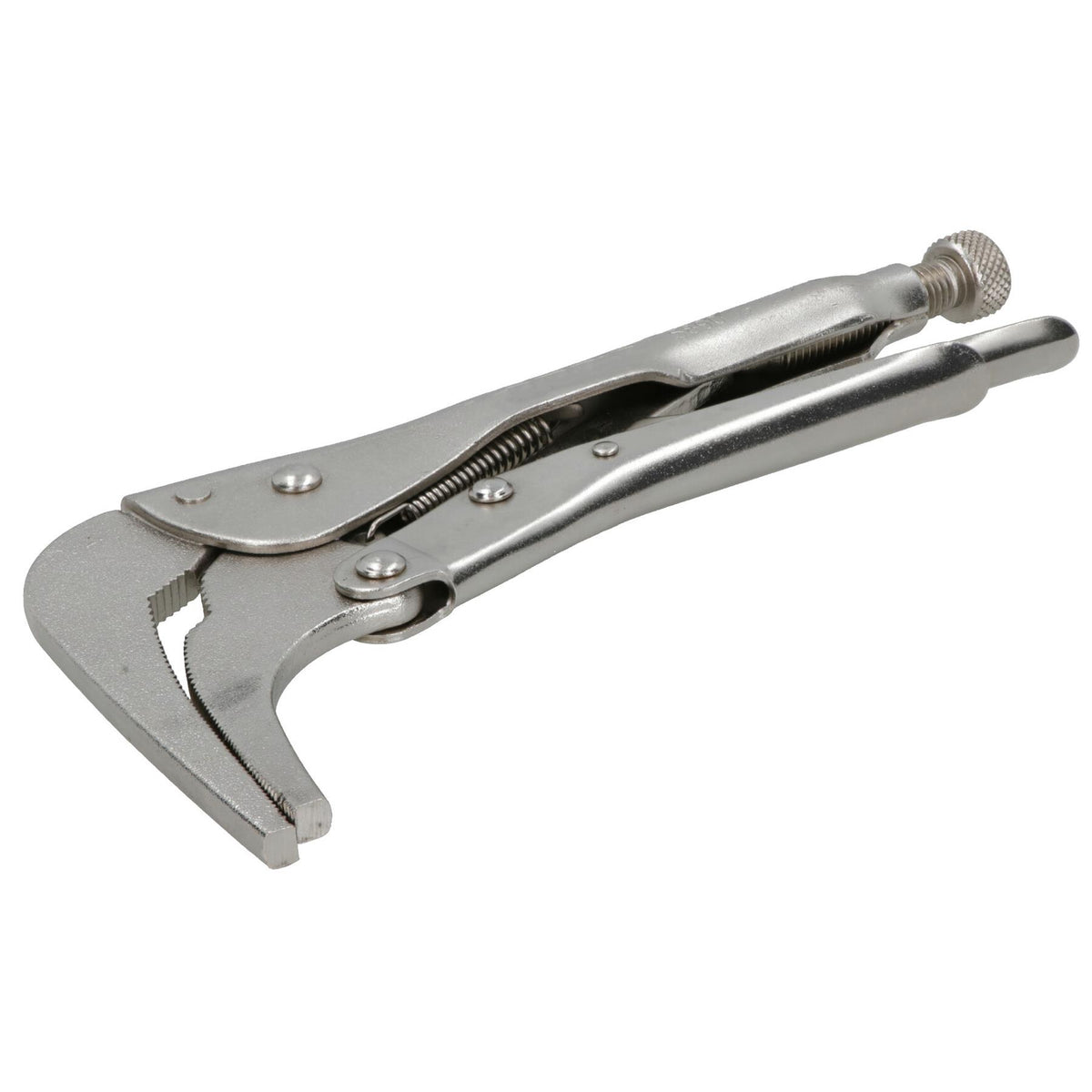 Long Nose Locking Pliers Mole Grips with 90 Degree Angled Head 10 inch