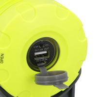 Marine Spotlight Rechargeable Search Light Torch Floating IP67 Waterproof LED