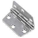 Polished Butterfly Door Hinge Stainless Steel 75mm x 73mm 316 Marine Cabin