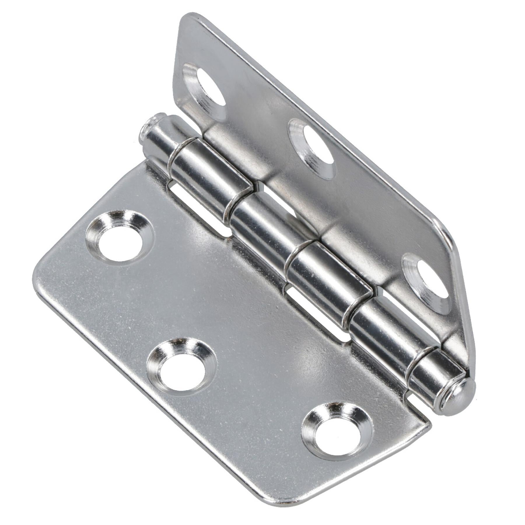 Polished Butterfly Door Hinge Stainless Steel 75mm x 73mm 316 Marine Cabin
