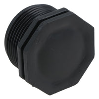Polypropylene PP 1in BSP Thread Male Threaded Blanking Plug End Cap