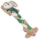 Cadeau de Noël pour chien, lapin tressé, peluche extra longue qui couine, jouet de jeu, cadeau de Noël