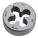 M11 x 1.0mm Metric Split Die Rethreading Thread Cutter Tungsten Steel 38mm