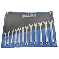 Metric MM Combination Combo Spanner Wrench Set 12pcs 8mm - 19mm Bergen