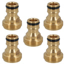 3/4in BSP Male Brass Tap Connector For Garden Hoses Taps Quick Release