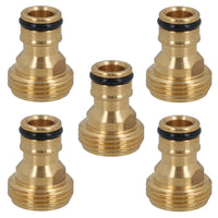 3/4in BSP Male Brass Tap Connector For Garden Hoses Taps Quick Release