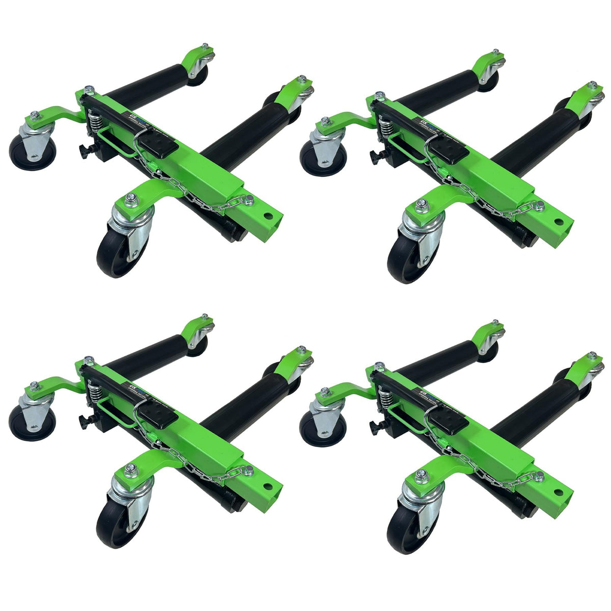 Hydraulic Vehicle Positioning Wheel Trolly Skate Dolly Jack 680kg Capacity