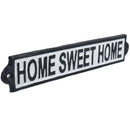 Home Sweet Home Gusseisen Schild Tür Wand Haus Tor Post Yard Hall