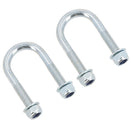 M8 Round Bend U Bolt 27mm x 53mm Width x Length Pipe Clamp Fixing