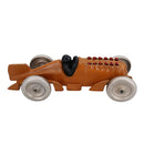Racer Racing Drag Car With Moving Pistons Figure Statue Figurine Cast Iron Model