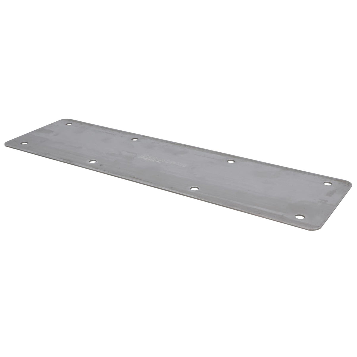 Large Internal Sleeper Straight Support Plate 100mm x 350mm Stainless Steel