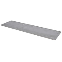 Large Internal Sleeper Straight Support Plate 100mm x 350mm Stainless Steel