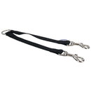 Nylon Coupler Double Lead Walk 2 Dogs Leash Adapter Twin Walking Connector