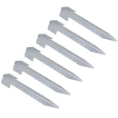 Garden Sleeper Single Corner Support Galvanised Stake Spike 440mm Long