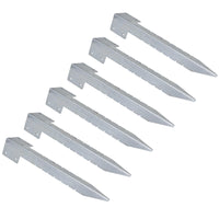 Garden Sleeper Single Corner Support Galvanised Stake Spike 440mm Long