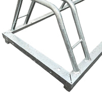 5 Bike Cycle Stand Holder Floor Rack 157 x 40cm Wall Mounting Storage Parking