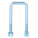 8 U Bolts And 4 Base Plate For Ifor Williams Trailers Twin Parabolic Leaf Springs