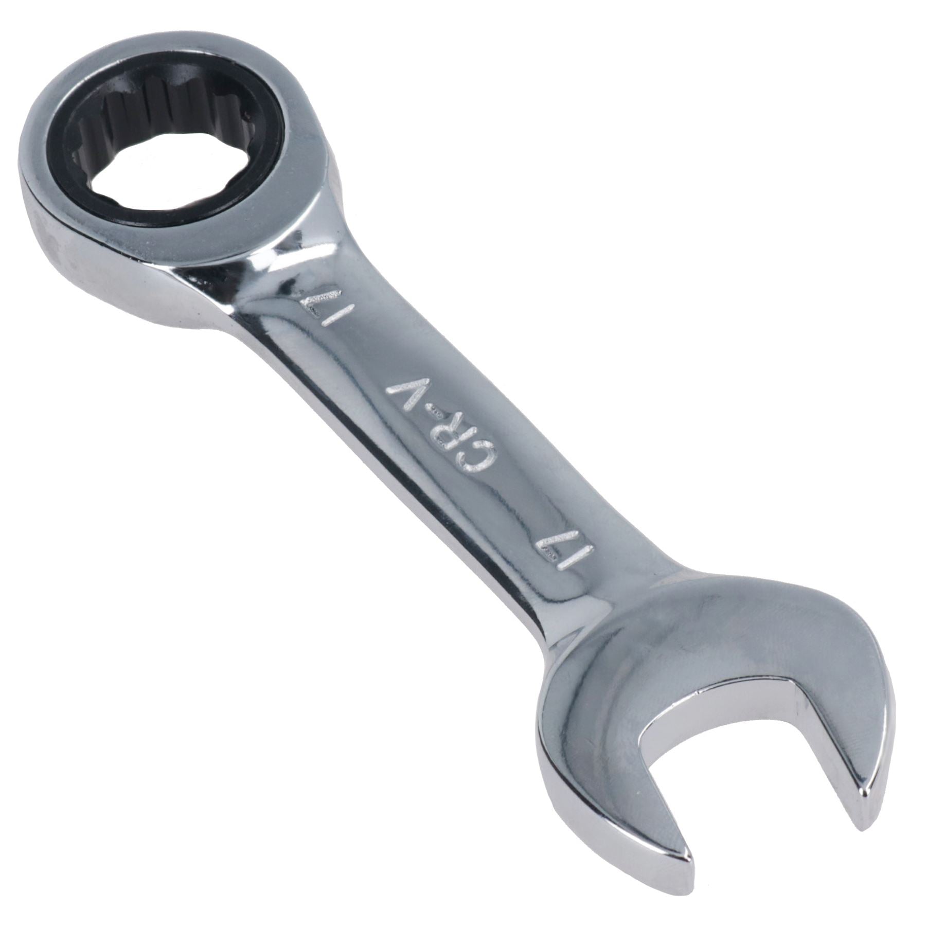 Metric MM Stubby Ratchet Combination Spanner Wrench 72 Teeth 8mm – 19mm